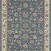 Radici 1596-5022-GREYBLUE Alba Rectangular Grey & Blue Traditional Italy Area Rug- 7 ft. 9 in. W x 11 ft. H