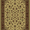 Radici 953-1322-IVORY Castello Rectangular Ivory Traditional Italy Area Rug- 7 ft. 9 in. W x 11 ft. H