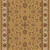 Radici 1592-1072-BEIGE Como Rectangular Beige Traditional Italy Area Rug- 7 ft. 9 in. W x 11 ft. H