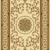 Radici 1419-1313-IVORY Noble Rectangular Ivory Traditional Italy Area Rug- 7 ft. 9 in. W x 11 ft. 6 in. H