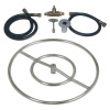 Tretco 18 in. Stainless Steel Ring Kit Natural Gas