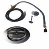 Tretco 18 in. Stainless Steel Pan-Ring Kit Natural Gas