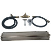 Tretco 18 in. Stainless Steel Linear Burner Pan Kit Natural Gas