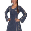 Scully Female Cantina Dress - Dark Blue- Extra Small