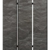 Screen Gems Black Slate Room Divider- 3 Panel