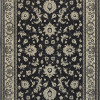 Oriental Weavers Richmond 117H3 6x9 Rectangle - Charcoal/ Ivory-Polypropylene