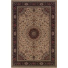 Oriental Weavers Ariana 095I8 2x8 Runner - Ivory/ Black-Polypropylene