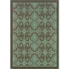Oriental Weavers Montego 2335L 8x11 Rectangle - Blue/ Brown-Polypropylene