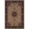Oriental Weavers Ariana 095I8 8 Round Round - Ivory/ Black-Polypropylene