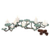 SPI Home- San Pacific Intl Blossom Pillar Candelabra