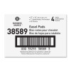 Business Source Easel Pad- 27in.x34in.- 50 Sheets- 1in. Quad- 4-CT- White