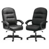 HON Pillow-Soft Executive High-Back Chair - Black