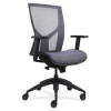 Lorell High-Back Chair with Mesh Back & Seat - Black