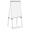 Bi-silque 40.5 x 28 in. MasterVision Quadpod Presentation Easel Silver