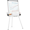 Bi-silque 41 x 29 in. MasterVision Dry-erase Portable Tripod Easel Silver