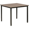 Lorell Charcoal Outdoor Table Charcoal Gray