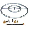 Tretco 24 in. Stainless Steel Ring Pro-Kit Natural Gas