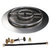 Tretco 30 in. Stainless Steel Pan Ring Pro-Kit Natural Gas