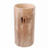 Brazos Walking Sticks BarnWood Rustic Display Barrel