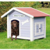 TRIXIE Pet Products Natura Wooden Hut Blue-White
