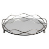212 Main 20177 Rachele Mirrored Silver Tray