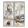 212 Main 51302 Life Scenes Abstract Art Set of 2