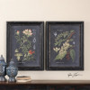 212 Main 56053 Midnight Botanicals Wall Art Set of 2