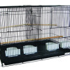 YML Lot Of 4 Medium Breeding Cages With One 3 Tie Black St - Black