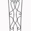 Achla Garden Rococo Trellis - Graphite Powdercoat