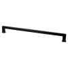 Berenson 18 in. Subtle Surge Appliance Pull - Matte Black