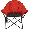 Faulkner Big Dog Bucket Chair - Burgundy & Black