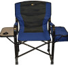 Faulkner El Captain Director Chair with Cooler Bag - Blue