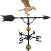 Montague Metal Products 500 Series 52 In. Deluxe Gold Full Bodied Eagle Weathervane