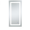 Elegant Decor 18 x 36 in. Helios Hardwired LED Mirror with Touch Sensor & Color Changing Temperature - 3000K-4200K-6400K