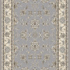Radici 1780-0032-GREY Pisa Rectangular Grey Traditional Turkey Area Rug- 7 ft. 10 in. W x 10 ft. 6 in. H