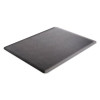 Deflecto DEF 48 x 36 in. Ergonomic Sit Stand Mat Black