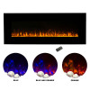 Northwest 54 in. Wall Mounted LED Fire & Ice Flame with Remote Electric Fireplace