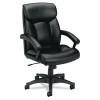 VL151 Executive High-Back Chair Black Leather