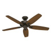 Hunter Fan 52 in. 5 Blade Indoor & Outdoor New Bronze Ceiling Fan