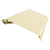 ALEKO Retractable 13 x 10 Feet Patio Awning Canopy Ivory Color