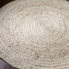 Anji Mountain 6 x 6 ft. Kerala Ivory Jute Rug