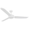 Lucci Air 56 in. Airfusion Carolina Antique White Ceiling Fan