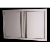 CGProducts 42.5 X 19.5 in. Valiant Stainless Double Door