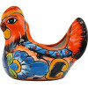 Avera Home Goods 6 in. Hen Shaped Planter Pack of 4