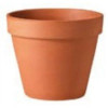 Deroma 18.1 x 15 in. Tall Terra Cotta Standard Pot - Pack of 20