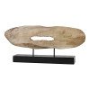 212 Main 20186 Paol Mango Wood Sculpture - Iron