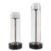 212 Main 17552 Charvi Glass Candleholders - Set of 2