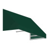 Awntech 4.38 ft. New Yorker Window & Entry Awning, Forest Green - 16 x 30 in.