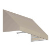 Awntech 4.38 ft. New Yorker Window & Entry Awning, Linen - 24 x 42 in.
