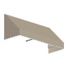 Awntech 6.38 ft. San Francisco Window & Entry Awning, Linen - 16 x 30 in.